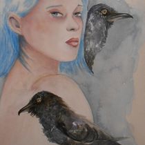 Mon projet du cours : Illustration à l’aquarelle : nature et vie. Un proyecto de Pintura, Pintura a la acuarela y Dibujo de Retrato de patricia LACANNE - 29.08.2022