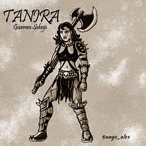 Diseño de personajes Guerrera Salvaje para animación y videojuegos Ein Projekt aus dem Bereich Traditionelle Illustration, Animation, Design von Figuren, Videospiele, Design für Videospiele, Kino, Video und TV und Concept Art von Alejandro Cardozo Rubio - 29.08.2022