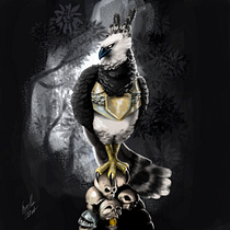Meu projeto do curso: Concept art para design de personagens e worldbuilding Ein Projekt aus dem Bereich Traditionelle Illustration, Design von Figuren, Digitale Illustration, Concept Art, Digitale Zeichnung und Digitale Malerei von Evandro Morais - 22.08.2022