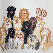 Mi proyecto del curso: Técnicas para la creación de paletas de color: pinta tu universo personal. Un projet de Illustration traditionnelle, Peinture, Dessin, Dessin artistique , et Théorie des couleurs de Adriana Salgado - 29.08.2022
