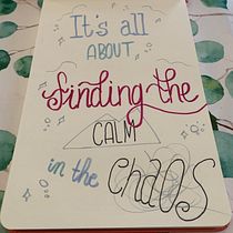 Mijn project van de cursus: Creatief tekenen en handletteren voor beginners. Traditional illustration, Lettering, Drawing, H, and Lettering project by Marie Neirinck - 08.30.2022