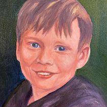 My project for course: Expressive Oil Portraiture: Explore the Alla Prima Technique. Un projet de Beaux Arts, Peinture , et Peinture à l'huile de Sharon Leitch - 30.08.2022