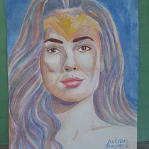 Minhas aquarelas. Painting, Watercolor Painting, Portrait Drawing, and Fine Arts project by Alcides Pacheco - 05.21.2024