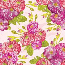 Meu projeto do curso: Aquarela botânica para estampados. Un projet de Illustration traditionnelle, Création de motifs, Aquarelle et Illustration botanique de Marilia Hermoso - 28.08.2022