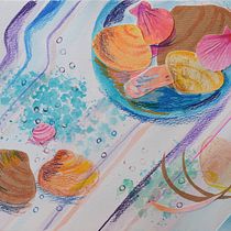 My project for course: Illustrating Nature: A Creative Exploration. Traditional illustration, Painting, Drawing, Watercolor Painting, Ink Illustration, and Naturalistic Illustration project by Denise DESENEPART - 08.30.2022