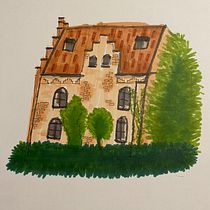 My project for course: Expressive Architectural Sketching with Colored Markers. Sketching, Drawing, Architectural Illustration, Sketchbook & Ink Illustration project by Elia Salamone - 08.30.2022