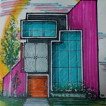 My project for course: Introduction to Freehand Architectural Design. Un proyecto de Arquitectura, Ilustración arquitectónica, Diseño y Paisajismo de Dirishraj Bhawaneedin - 29.08.2022