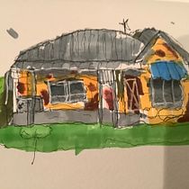 My project for course: Expressive Architectural Sketching with Colored Markers. Sketching, Drawing, Architectural Illustration, Sketchbook & Ink Illustration project by Artist 1234 - 08.27.2022