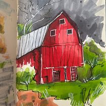 My project for course: Expressive Architectural Sketching with Colored Markers. Sketching, Drawing, Architectural Illustration, Sketchbook & Ink Illustration project by Robert Rozagorski - 08.31.2022