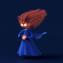 My project for course: 3D Character Creation in Blender. 3D, Design de personagens, Modelagem 3D, Design de personagens 3D, e 3D Design projeto de Luana Zampieri - 31.08.2022