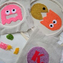Mi proyecto del curso: Introducción al bordado con aguja mágica. Embroider, Punch Needle, and Textile Design project by Kerlys León - 08.31.2022