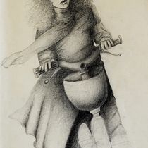 My project for course: Artistic Illustration Techniques with Graphite Pencils. Traditional illustration, Fine Arts, Pencil Drawing, Drawing, Artistic Drawing, and Editorial Illustration project by Carolinne Figueira - 08.20.2020
