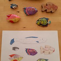 Il mio progetto del corso: Illustrazione su quaderno da disegno con matite colorate. Ilustração tradicional, Esboçado, Desenho a lápis, Desenho, e Sketchbook projeto de Marina Laurenti - 31.08.2022
