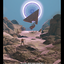 -Desert-. 3D, Digital Illustration, and 3D Design project by BhimAguilar - 09.01.2022