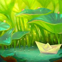 My project for course: Atmospheric Scenes in Procreate: Paint with Color and Light. Digital Illustration, and Traditional illustration project by ihdizen - 08.30.2022