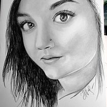 My project for course: Portrait Sketchbooking: Explore the Human Face. Un proyecto de Bocetado, Dibujo, Dibujo de Retrato, Dibujo artístico y Sketchbook de Tanya Vickers - 01.09.2022