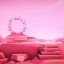 My project for course: Low Poly Set Modeling for Video Games. 3D, and 3D Modeling project by parallax_ - 09.01.2022