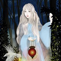 Mi proyecto del curso: Retratos digitales de fantasía con Photoshop. Traditional illustration, Drawing, Digital Illustration, Portrait Drawing, Digital Drawing, and Digital Painting project by Cris Gru - 09.01.2022