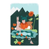 My project for course: Digital Illustration: When Color Meets Imagination. Traditional illustration, Drawing, and Digital Illustration project by yael_talfarag - 08.31.2022