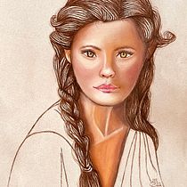 My project for course: Illustration with Pastel and Coloured Pencils. Un progetto di Illustrazione tradizionale, Belle arti, Disegno a matita, Disegno, Disegno di ritratti, Disegno realistico e Disegno artistico di Anna-Maria Säntti - 01.09.2022