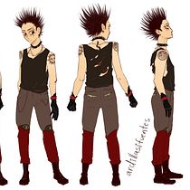 Mi proyecto: Dibujo de personajes manga desde cero. Traditional illustration, Character Design, Comic, Drawing, Manga, and Pencil Drawing project by Alex Sifuentes - 11.29.2022
