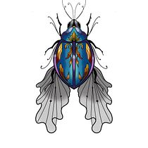 Meu projeto do curso: Design de tatuagem com efeitos dourados no Procreate. Ilustração tradicional, Ilustração digital, e Desenho de tatuagens projeto de Mauro Henrique Macedo - 01.09.2022
