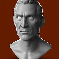 My project for course: Realistic 3D Portraits with ZBrush and KeyShot. 3D, Modelagem 3D, e Design de personagens 3D projeto de Khánh Hứa - 31.08.2022