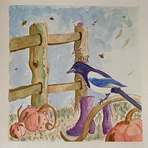 My project for course: Expressive Character Design with Watercolor & Dip Pen. Un progetto di Illustrazione tradizionale, Character design, Pittura, Bozzetti, Disegno, Pittura ad acquerello, Stor, telling, Disegno artistico, Illustrazione infantile e Narrativa di Katrine Tansley - 02.09.2022