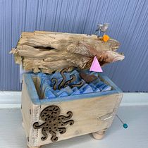 My project for course: Wooden Automata: Bring Sculptures to Life with Movement. Character Design, Sculpture, To, Design, Art To, s, and Woodworking project by Michelle Bates - 08.26.2022