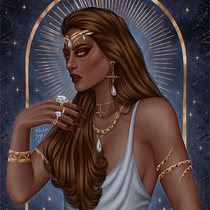 Meu projeto do curso: Pintura digital de personagens no Photoshop. Character Design, Digital Illustration, Digital Drawing, and Digital Painting project by Thali Hargreaves - 09.01.2022
