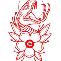 Mi proyecto del curso: Tatuaje para principiantes. Tattoo Design project by JOSUÉ GUERRERO PONCE - 09.03.2022