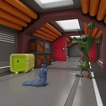 Mój projekt z kursu: Tworzenie postaci 3D w Blenderze. 3D, Design de personagens, Modelagem 3D, Design de personagens 3D, e 3D Design projeto de Michał Walusz - 03.09.2022
