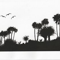 My project for course: Painting Atmospheric Landscapes with Gouache. Projekt z dziedziny Trad, c, jna ilustracja,  Malarstwo i Malowanie gwaszami użytkownika Tamás Nagy - 30.09.2022