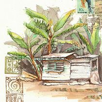 Mon projet du cours : Esquisses d'architecture expressives aux feutres de couleur. Sketching, Drawing, Architectural Illustration, Sketchbook & Ink Illustration project by lblabat - 09.03.2022