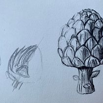 Mon projet du cours : Esquisse quotidienne pour une inspiration créative. Traditional illustration, Sketching, Creativit, Drawing, and Sketchbook project by random_walk - 08.01.2022