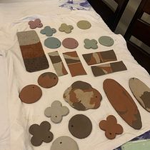 Mi proyecto del curso: Cerámica teñida: coloración de pastas cerámicas Ein Projekt aus dem Bereich Erweiterungsentwicklung, H, werk, Bildende Künste, Dekoration von Innenräumen, Keramik und DIY von Rosina Alvarez - 03.09.2022