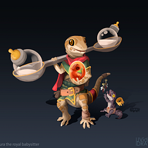 Mi proyecto del curso: Concept art para diseño de personajes y worldbuilding. Un proyecto de Ilustración tradicional, Diseño de personajes, Ilustración digital, Concept Art, Dibujo digital y Pintura digital de Judith Vidal - 23.10.2022