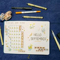 My project for course: Creative Bullet Journaling for Productivity. Traditional illustration, Arts, Crafts, Lettering, DIY, H, Lettering, Management, and Productivit project by Nurul Ain Zainul Ariffin - 09.01.2022