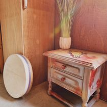 Mijn project van de cursus: Upcycling van vintage meubels met schildertechnieken. Artesanato, Design e fabricação de móveis, Design de interiores, Pintura, DIY, Marcenaria, Upc, cling, Pintura decorativa, Restauração e upc, e cling de móveis projeto de elianereehuis - 04.09.2022