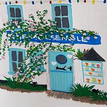 My project for course: Gouache Techniques for Sketchbook Illustration. Traditional illustration, Sketching, Creativit, Drawing, Watercolor Painting, Sketchbook, and Gouache Painting project by Dawn Stevens - 09.04.2022