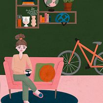 My project for course: Colorful Digital Illustration in Procreate. Traditional illustration, Drawing, Digital Illustration, and Digital Drawing project by Maiju Kangas - 09.04.2022