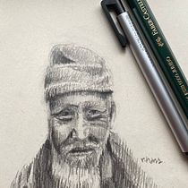 Mi proyecto del curso: Sketchbook de retrato: explora el rostro humano. Un proyecto de Bocetado, Dibujo, Dibujo de Retrato, Dibujo artístico y Sketchbook de Ronnie Robles - 26.08.2022