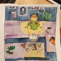 My project for course: Exploratory Sketchbook: Find Your Drawing Style. Traditional illustration, Sketching, Creativit, Drawing, Watercolor Painting, Sketchbook, and Gouache Painting project by marieke_smits - 09.04.2022