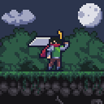 Mi proyecto del curso: Animación de personajes en pixel art para videojuegos. Character Animation, Video Games, Pixel Art, and Game Development project by Luis Dominguez - 09.04.2022
