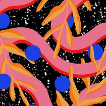 Mi proyecto del curso: Patrones botánicos en sketchbook: conquista la página en blanco. Ilustração tradicional, Pattern Design, Ilustração botânica, e Sketchbook projeto de Maria Allpas - 03.09.2022