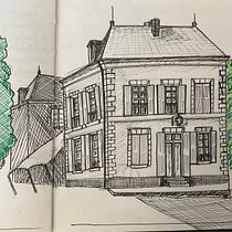 Mijn schetsboek na de cursus!. Traditional illustration, Sketching, Drawing, Sketchbook & Ink Illustration project by Marc Van Der Wiel - 09.05.2022