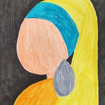 My project for course: Illustration Techniques to Unlock your Creativity. Design, Traditional illustration, Fine Arts, Painting, Creativit, Creating with Kids, and Sketchbook project by Raquel Diniz - 09.05.2022