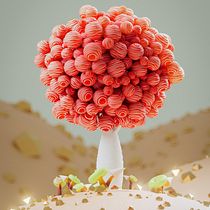 My project for course: 3D Animation with Cinema 4D and Redshift for Beginners. 3D, Animação 3D, Modelagem 3D, e 3D Design projeto de Ruhulla R - 04.09.2022