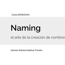 Mi proyecto del curso: Naming: el arte de la creación de nombres. Un projet de Publicité, Br, ing et identité, Conseil créatif, Gestion de la conception , et Naming de msaldi - 04.09.2022
