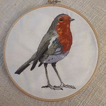 Mi proyecto del curso: Pintar con hilo: técnicas de ilustración textil. Ilustração tradicional, Bordado, e Design têxtil projeto de Constança Lopes - 05.09.2022